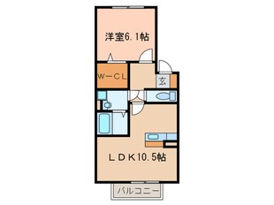 ファミ－ル江川の物件間取画像